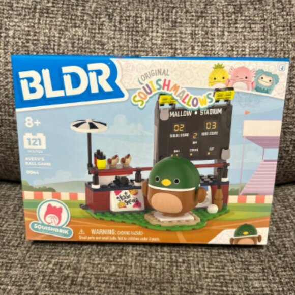 NIB BLDR Squishmallows Avery's Ball Game New in Box - Picture 1 of 2